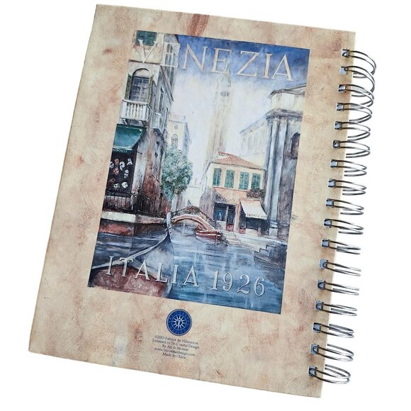 Venezia Venice Italy Ring Bound Photo Journal Unused - Picture 2 of 4